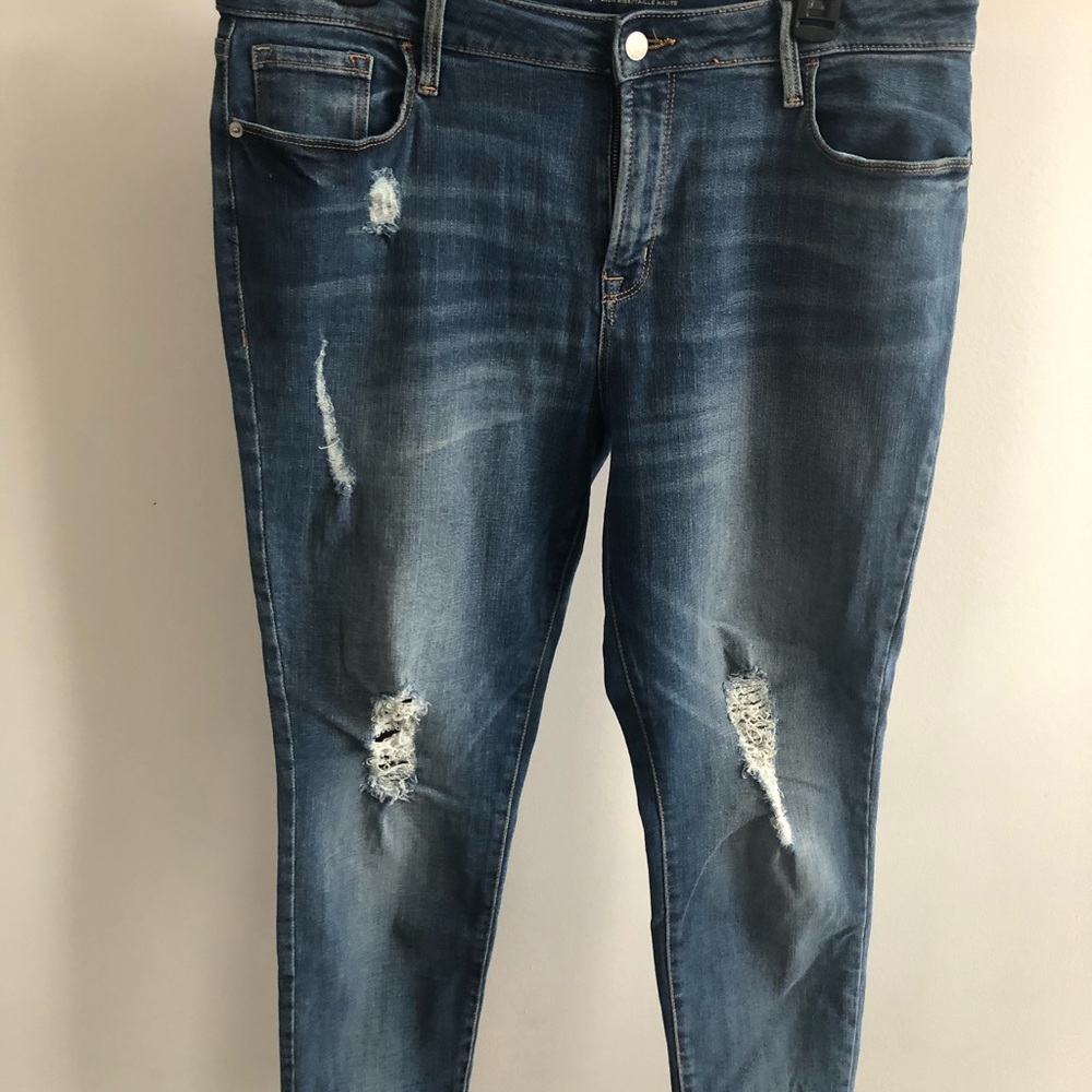 Old Navy destructed Jeans
